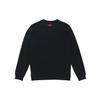 Men's Nike Logo Athleisure Casual Sports Long Sleeves Pullover Round Neck Black DR7829-010