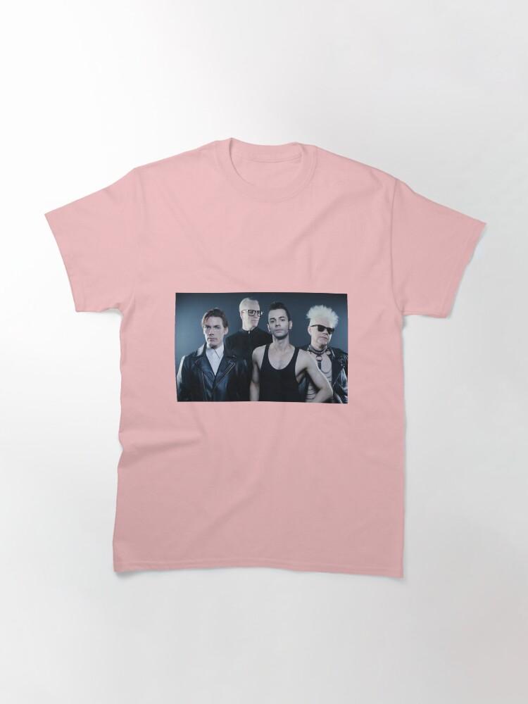 Depeche Mode Retro Synthwave Portrait – Darkwave Music Legends Design Classic T-Shirt