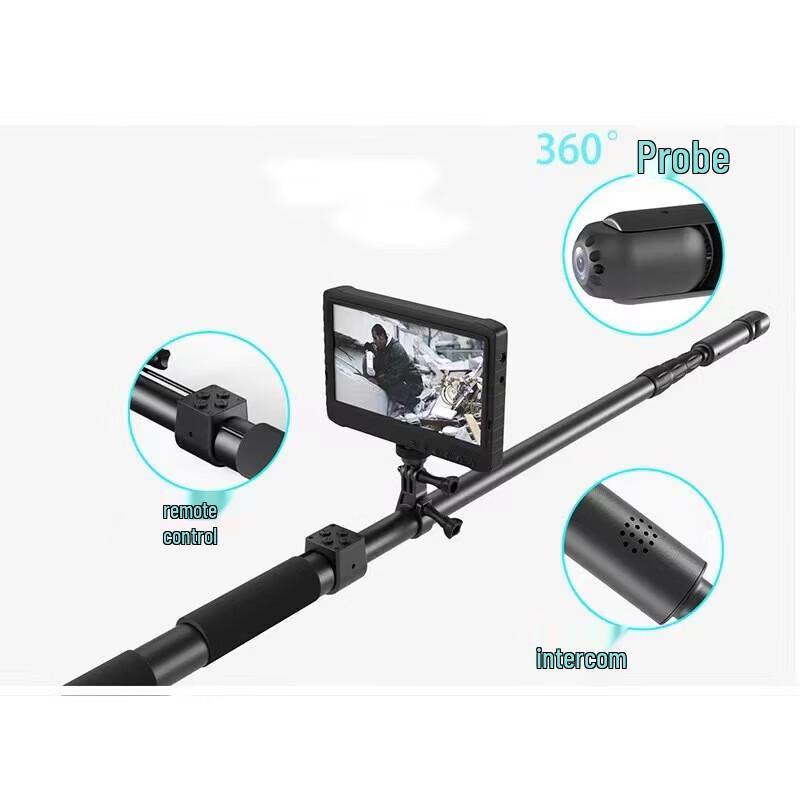 Zhongkedun Handheld Infrared Life Detector with Telescopic Camera CN plug (adapter included)