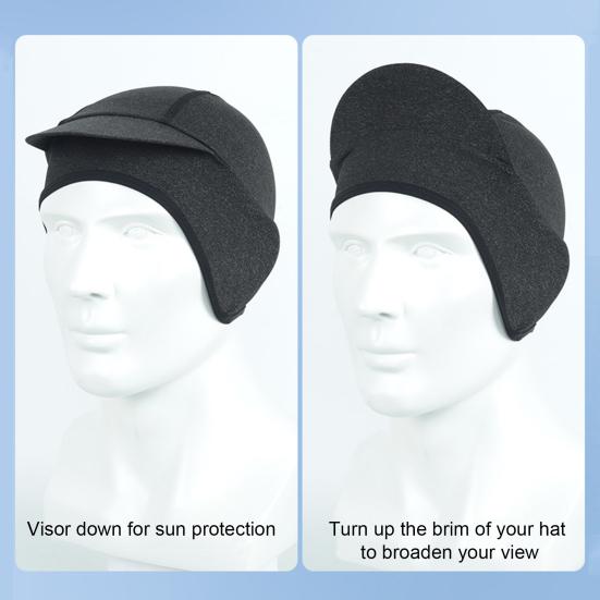 Кепка с солнцезащитным козырьком для езды на велосипеде, дышащая, быстросохнущая, впитывающая пот, летняя, для мужчин и женщин, для мотоциклетного шлема, для верховой езды, бега, спорта, кепка с черепом