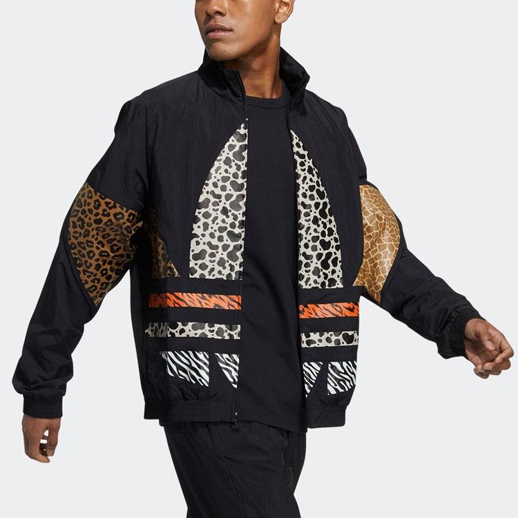 Adidas Originals Trefoil ATM TT Stand Collar Track Jacket Men Jackets Black GT9720