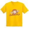 Hot Sale Cartoon Kids T Shirt Curious George Cute Monkey Graphic Funny Baby Boys Girls Clothes Summer Children Cotton TShirt