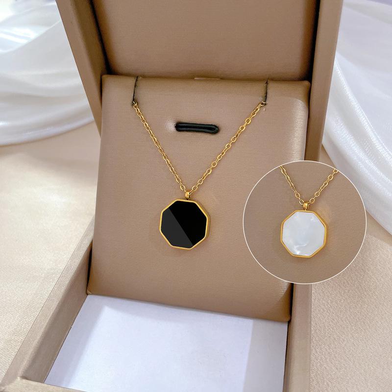 Real Gold Cold Necklace In The E-Commerce Good Goods Furnace, Women'S Collarbone Chain With Jewelry