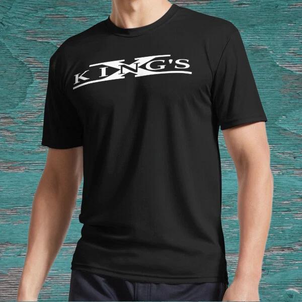 Новая атрибутика с логотипом Kings X Основная футболка с логотипом American Забавная Размеры от S до 5XL