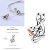 Charms Plata De Ley 925 Devil's Eye Infinity Eternal Symbol Dragonfly Positioning Buckle Charms Fit Women DIY Jewelry