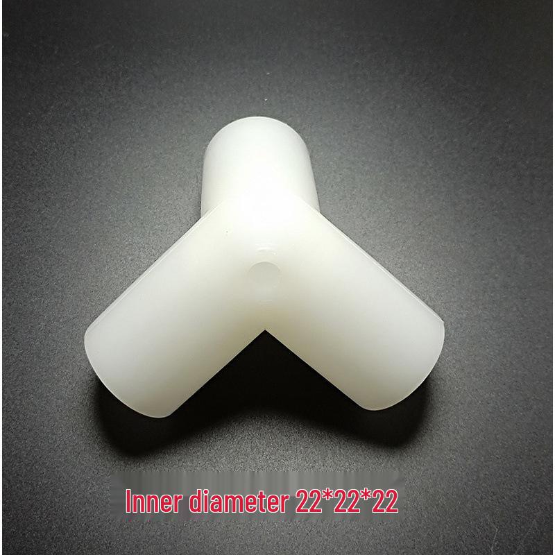 Square Top Mosquito Net Triangle Connector, Four-Way Bracket, and Three-Way Plastic Joint for Clothes, Shoes, and Cabinets.