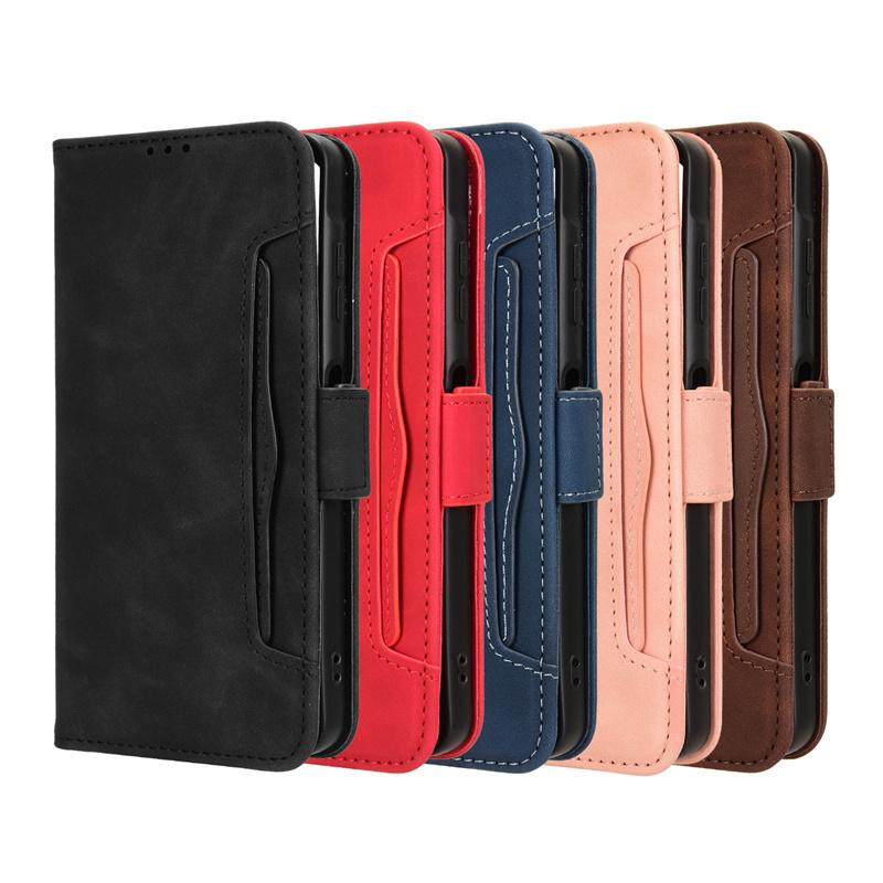 For Samsung Galaxy A06 2024 Case Multi -card Slot Mobile Phone Protective Case Built -in Card Bag Can Be Inserted Card