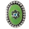 [E6562] - Designer Ring 'Oxana' Green