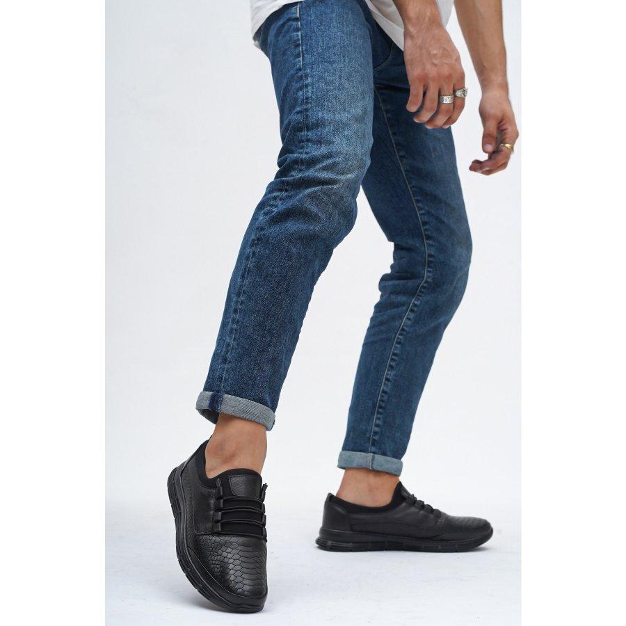 Мужская повседневная комфортная обувь из натуральной кожи