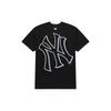 New MLB New York Yankees T Shirt Unisex Black 3ATSB0433-50BKS