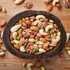 Divit Shilp Natural Wooden Tray, Serving Bowl for Salad, Veggies and Fruits, Large Deep Tray for Family, Party (Bark Edge Wavy Bowl)