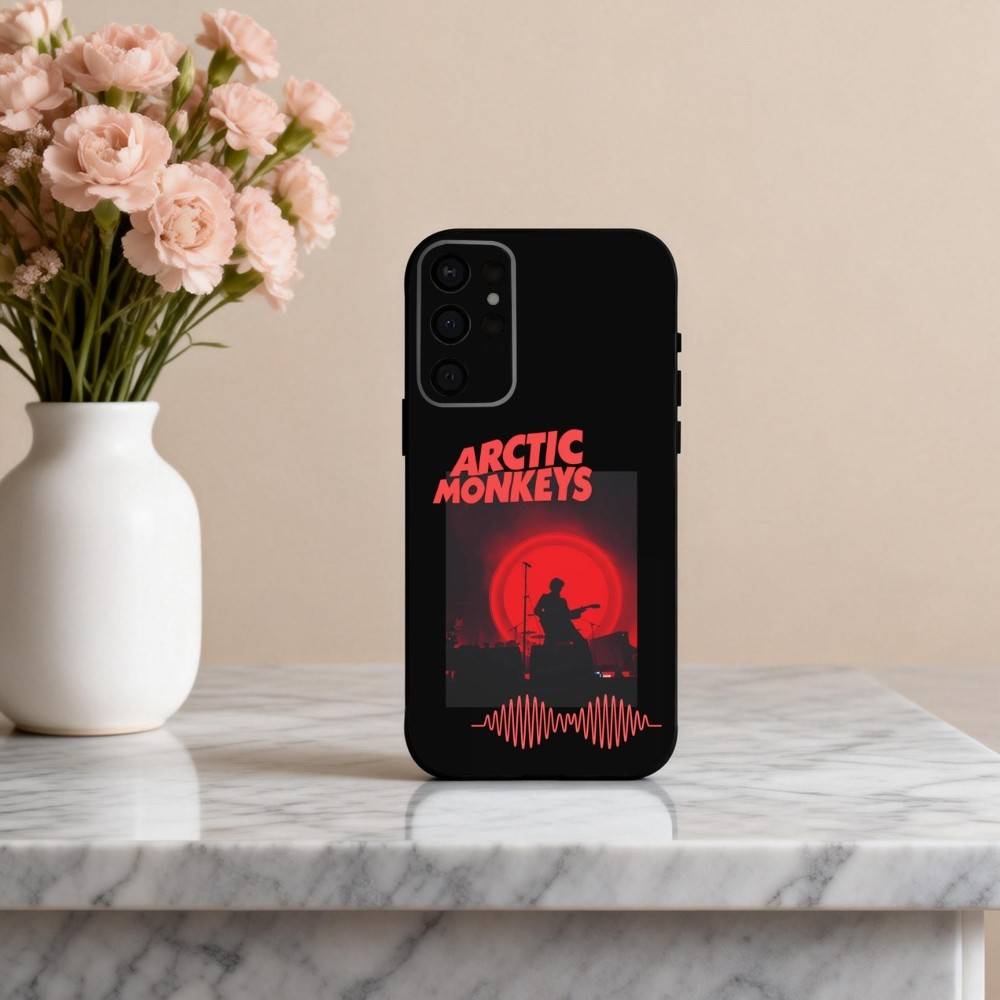 Альтернативный чехол для телефона Arctic Monkeys для Samsung S25,24,23,22,30,21,10,9,Ultra,Plus,Lite,FE,4,5 G Мягкий черный чехол