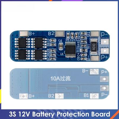 3S 12V 18650 10A BMS зарядное устройство литий-ионная литиевая батарея плата защиты печатная плата 10.8V 11.1V 12.6V электрический