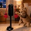 Игрушка-боксерская груша для кошек на присоске с 2 парами боксерских перчаток, Интерактивная пружинная игрушка для самостоятельной игры кошек, Подходит для домашних кошек и котят