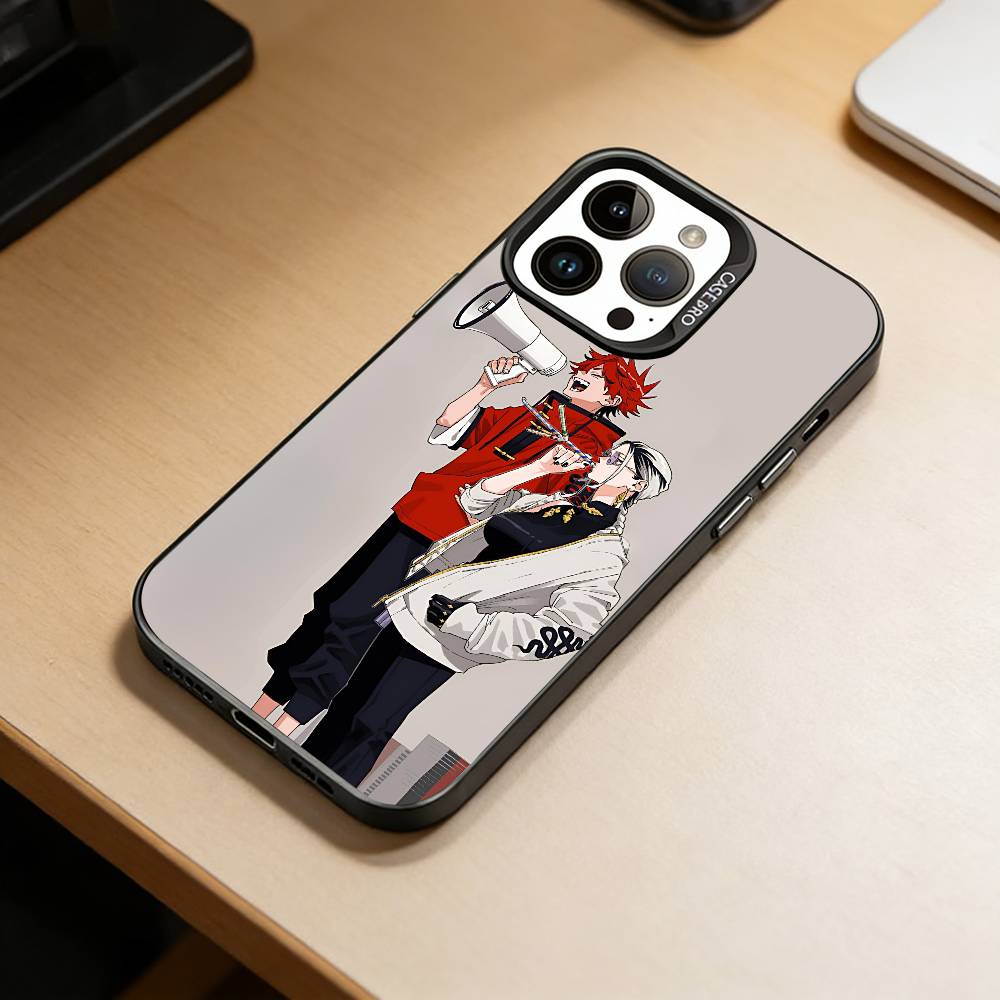 G-Gokurakugai A-Alma Чехол для телефона для iPhone 17,16,15,14,13,12,11 Plus,Pro Max,XS,Цветной Серебристый Чехол для телефона Funda Cover