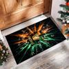 Venezia FC Football Print Crystal Velvet Rug, Comfortable Water Absorbent Non Slip Indoor Floor Carpet