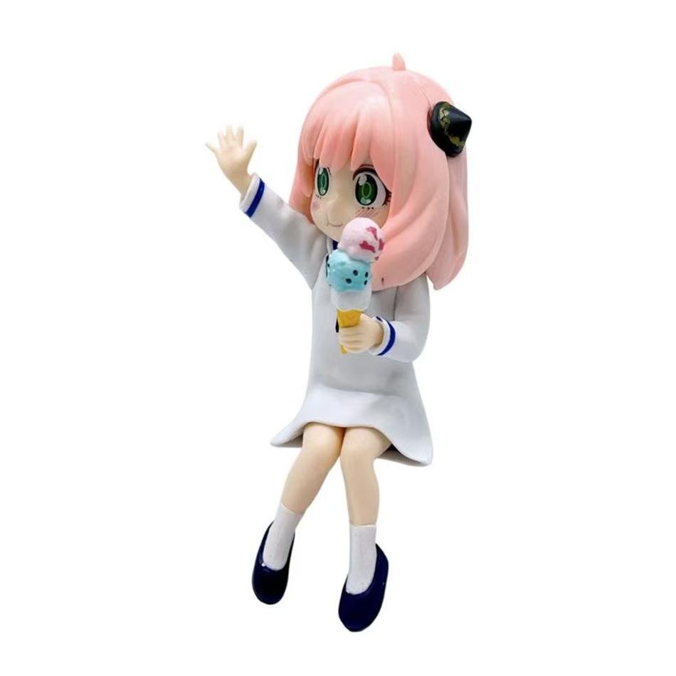 NEW Spy Family Figure Anya Forger Anime Figures Cute Spy FamilyPVC Statue Figurine Collection Model Desk Decoration Toys Gifts