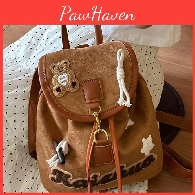 Durable Brown Pu Leather Backpack Unisex Design Ideal For Commuting And School