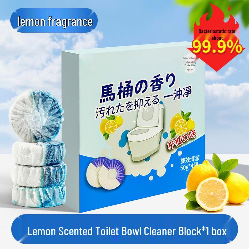 Автоматический одноразовый очиститель и дезодоратор для унитаза - Удаляет запахи и накипь