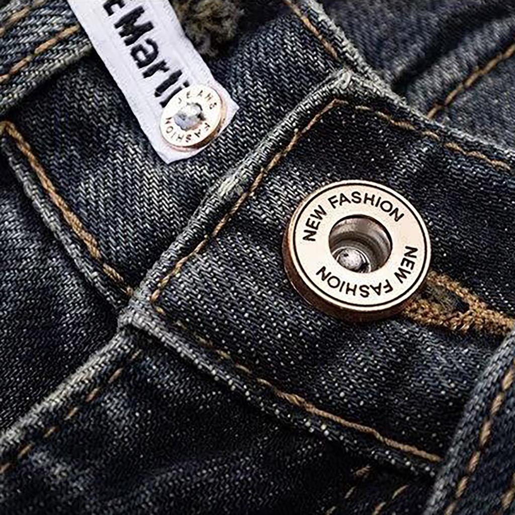 Jeans Are Loose, Straight Tube, Men's Trendy And Versatile Pants, Straight Leg, Youthful And Popular, Spring Japanese Style