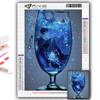 5D DIY Diamond Embroidery Girl In Hourglass Bottle Diamond Painting Mosaic Home Decoration