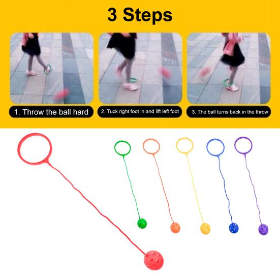 Обруч, мяч, скакалка, мяч для прыжков на лодыжке, игрушка для детей, спортивные игрушки на открытом воздухе