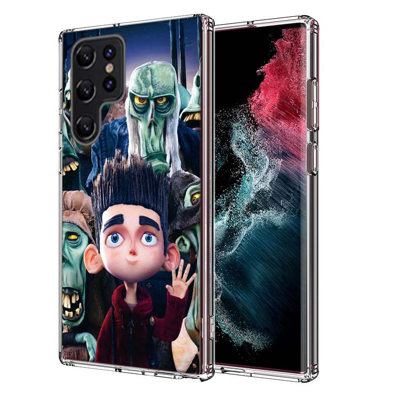 Cartoon Movie P-ParaNorman Capa Phone Case For Samsung S26 Ultra S25 Edge Galaxy S23 S21 S20 S24 FE S22 S10 Plus Cover Clear TPU