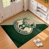 Milwaukee Bucks Carpet Door Mat for Living Room or Bedroom Protective Mat Under Chair Office Decoration Christmas Gift Birthday Present