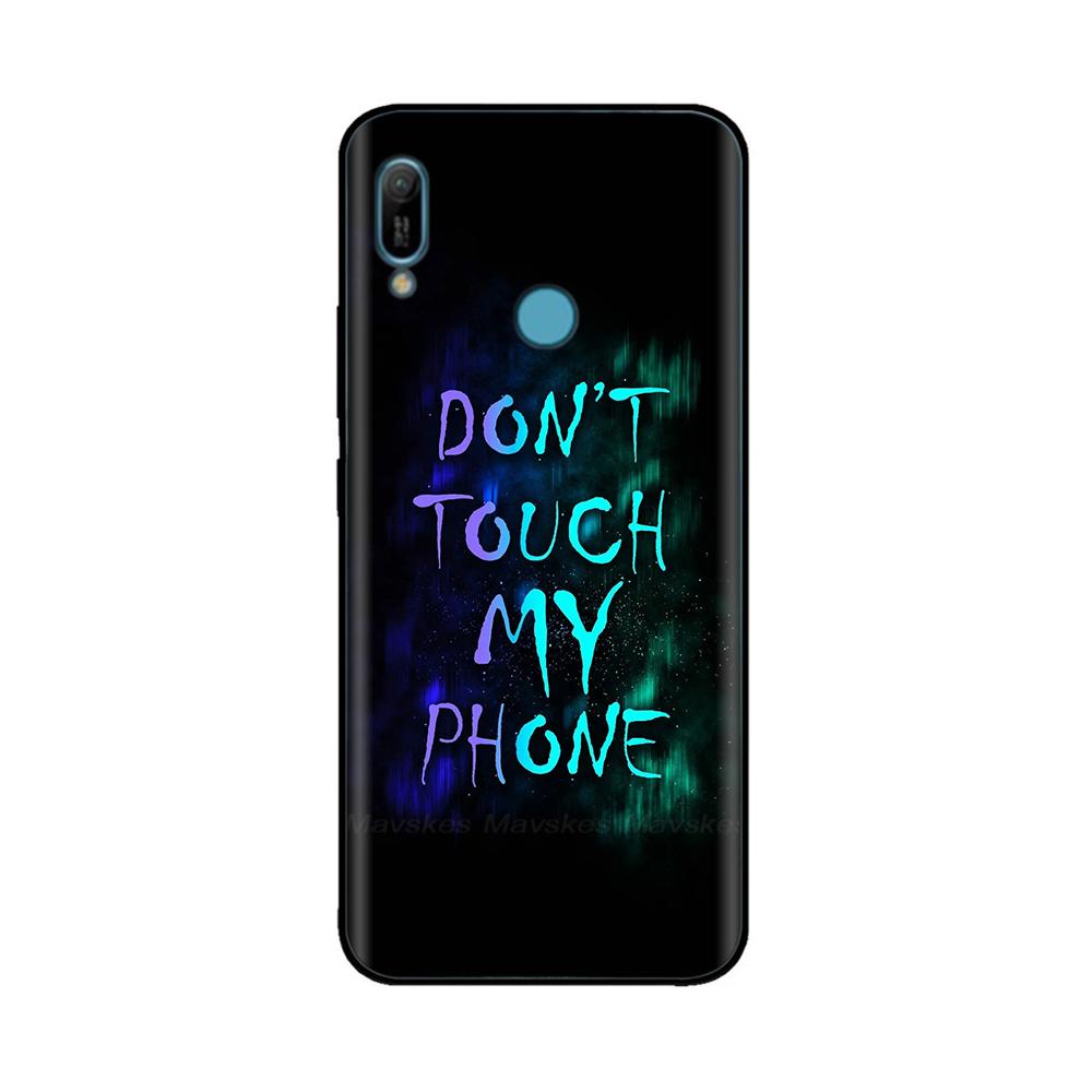 Чехол для Huawei Y6 2019 Чехол для Huawei Y6s Y6 Prime 2019 Чехол из ТПУ для HuaweiY6 2019 MRD-LX1F Y 6 Y6Prime Задняя крышка Силиконовые чехлы