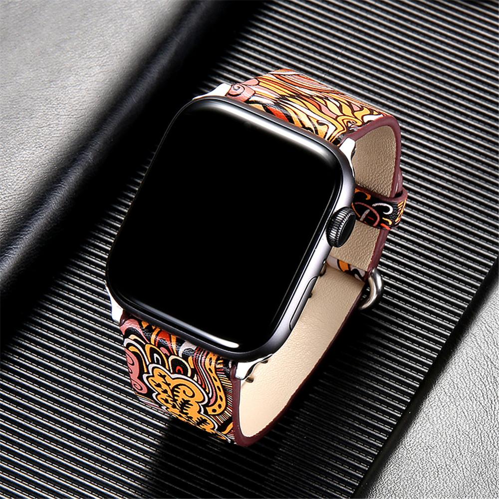 Кожаный ремешок для Apple Watch 46 мм 49 мм 45 мм 41 мм 44 мм 40 мм 42 мм Браслет Correa для iWatch Серии 11 10 Ultra 9 8 7 6 5 SE Ремешок