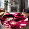 1pc nezouko Carpet, Round Rug, Comfortable, Suitable for Entryways, Living Rooms, Office, And Bedrooms, Christmas Decoration