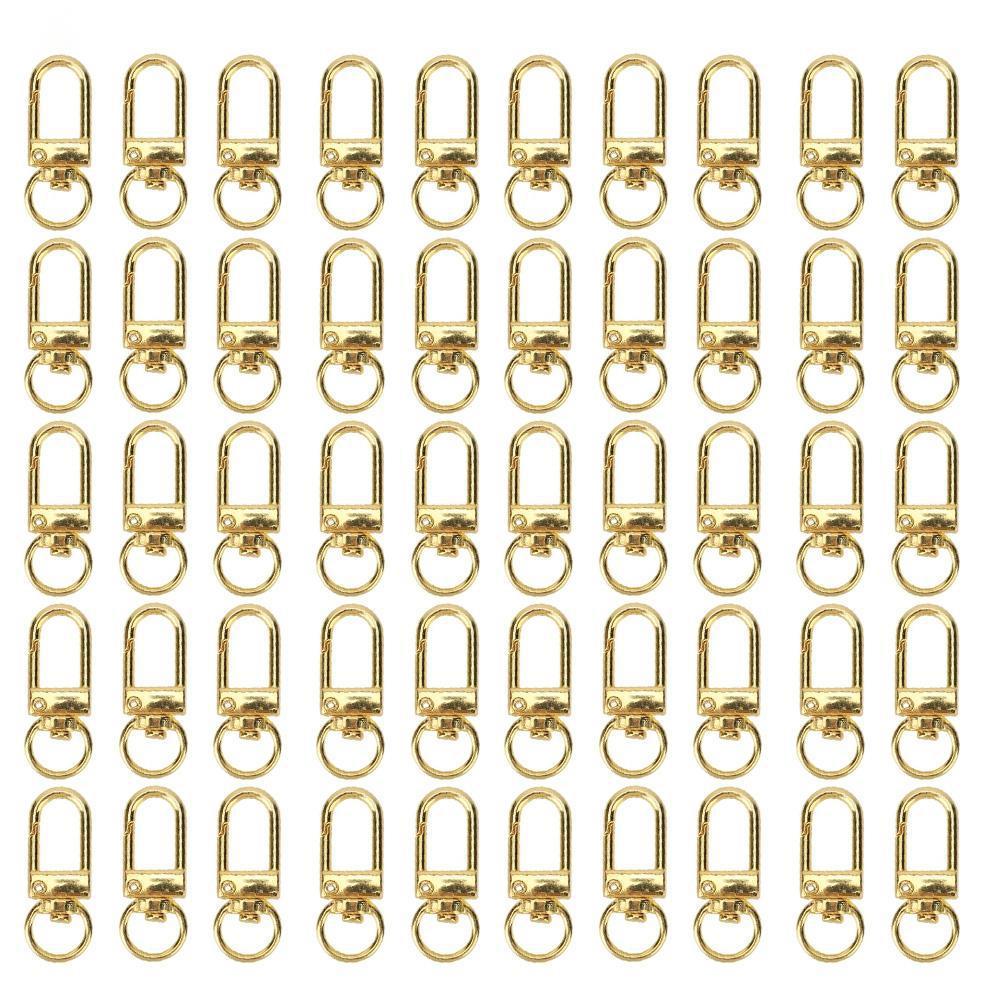 3cm Alloy Latch Handbag Hardware: Electroplated Door-Type Buckle Hook & Keychain