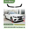 Для Mercedes Benz W205 C205 S205 C43 C180 C200 C300 2019 2020 2021 Автомобильный комплект для модификации кузова с передним бампером в стиле AMG