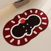 Moisture-wicking Foot Mat for Bath Area Door Non-slip Mat for Home Bathroom Door Durable Durable Useful Useful Safety