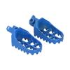 Пара алюминиевых подножек для ног для Yamaha PW50 PW80 TW200 TTR90 TTR90E Dirt Bike Motocross