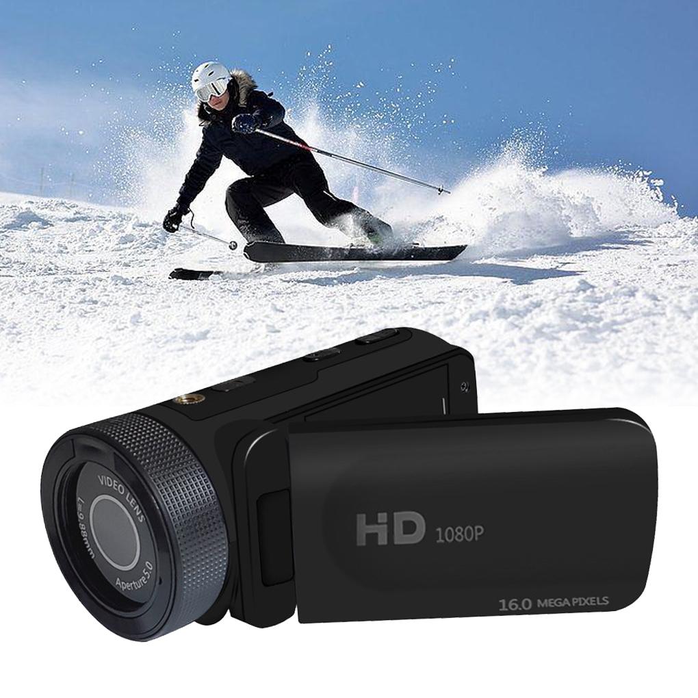WUUISDNX Compact And Lightweight 1080P Digital Video Camera Vlogging And On Go Recording High-resolution Image ABS Vlog Camcorder