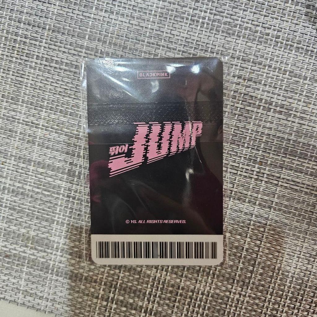[USED] BLACKPINK JENNIE Trading Card JUMP