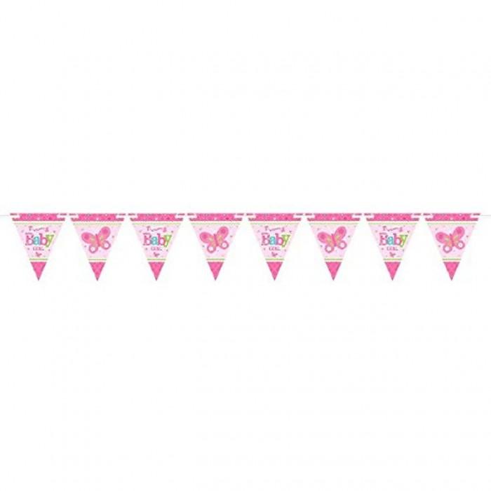 Amscan Welcome Baby Girl Banner
