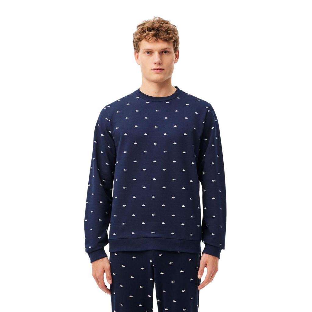 Lacoste Mens Logo Lounge Sweatshirt