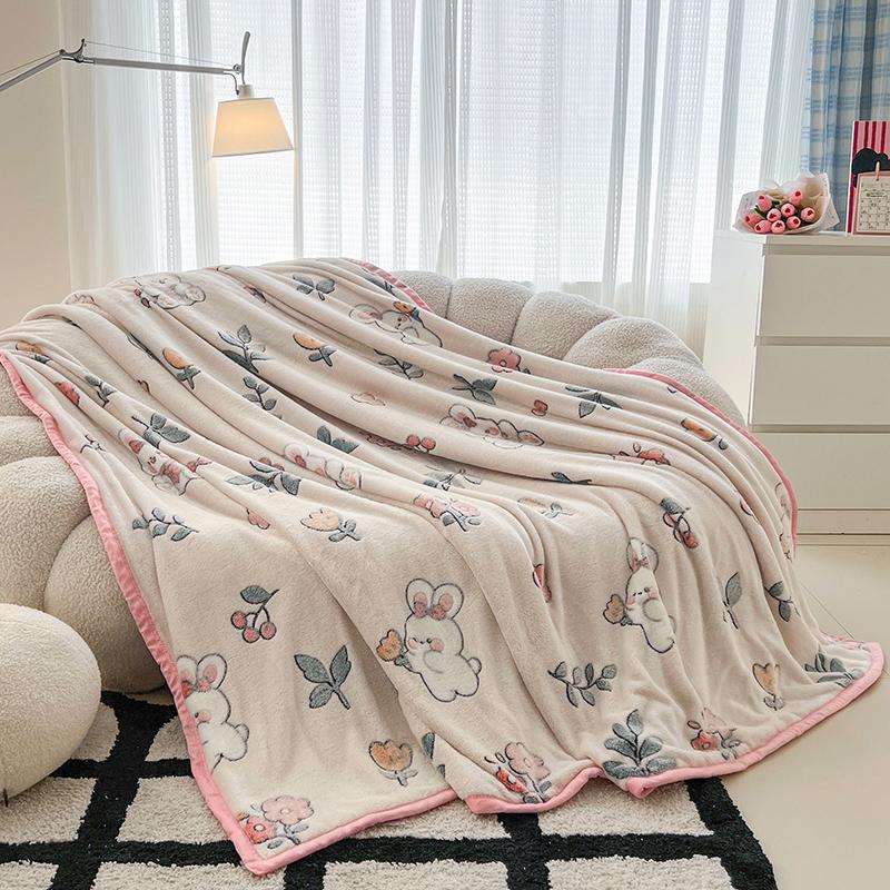 Мягкое пушистое одеяло, фланелевое одеяло с принтом, плед, домашнее полотенце для дивана, дорожные одеяла, милые подарки, манта (Нет наволочки)