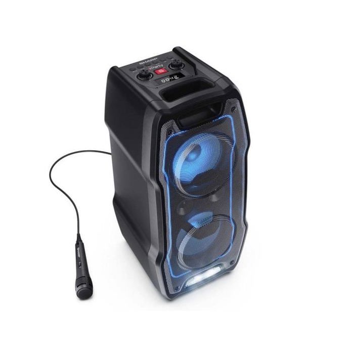 Haut-parleur de fête - sharp - ps-931 - 180w - bluetooth - résistant aux éclaboussures