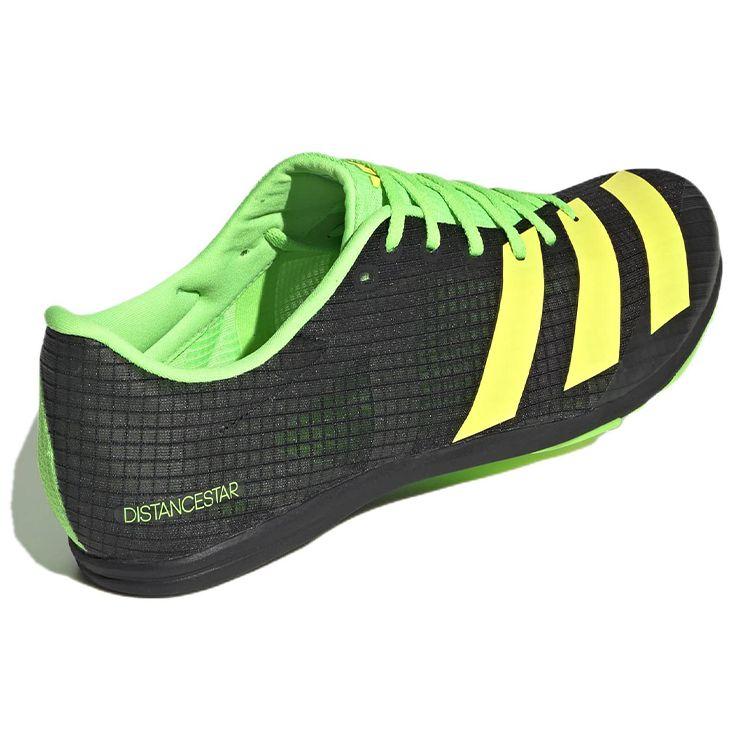 adidas Distancestar Удобные Легкие Нескользящие Прочные Низкие Повседневные Кроссовки для Бега Мужские Кроссовки Черные Желтые GY8414