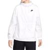 Nike Спортивная одежда Essential Repel Однотонная Толстовка на молнии с капюшоном Повседневная Куртка с длинным рукавом Унисекс Верхняя одежда Белая DM6179-100