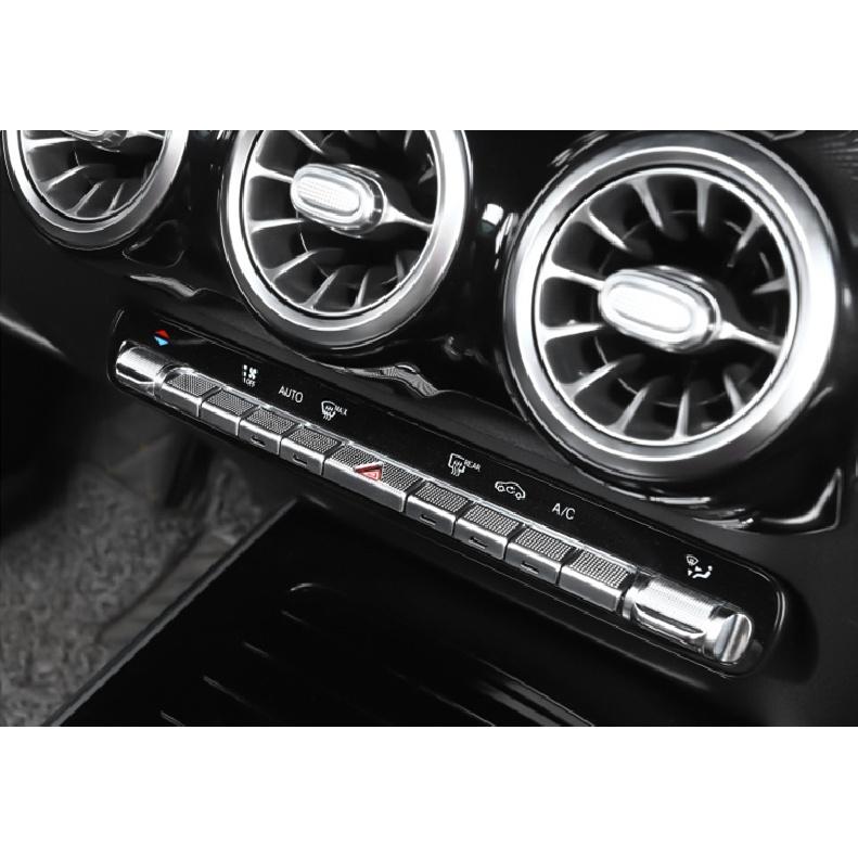 9 шт. наклеек на центральную консоль автомобиля для кнопки кондиционера для Mercedes Benz AB class GLA GLB CLA W177 W247 H247 X247