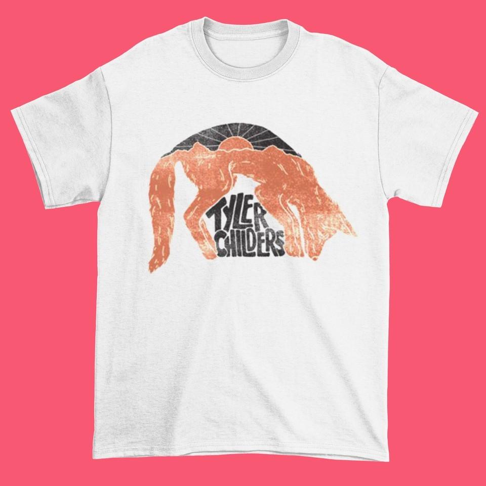 Tyler Childers Fox Short Sleeve Cotton White S-234XL T-shirt E050