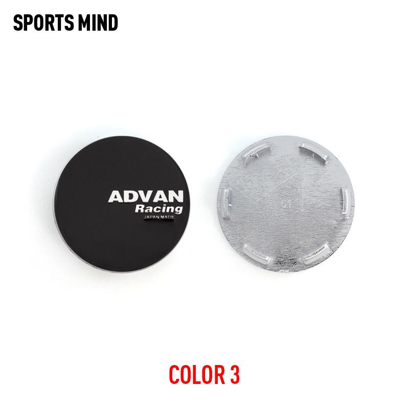 4 шт./лот, 51 мм, колпачки для центра колес автомобиля для ADVAN RACING WHEEL, эмблема, логотип, колпаки для значков, автомобильные аксессуары