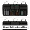 8 Pockets Hanging Backseat Trunk Organizer Durable Cargo Storage Bag For Tools Emergency Kits