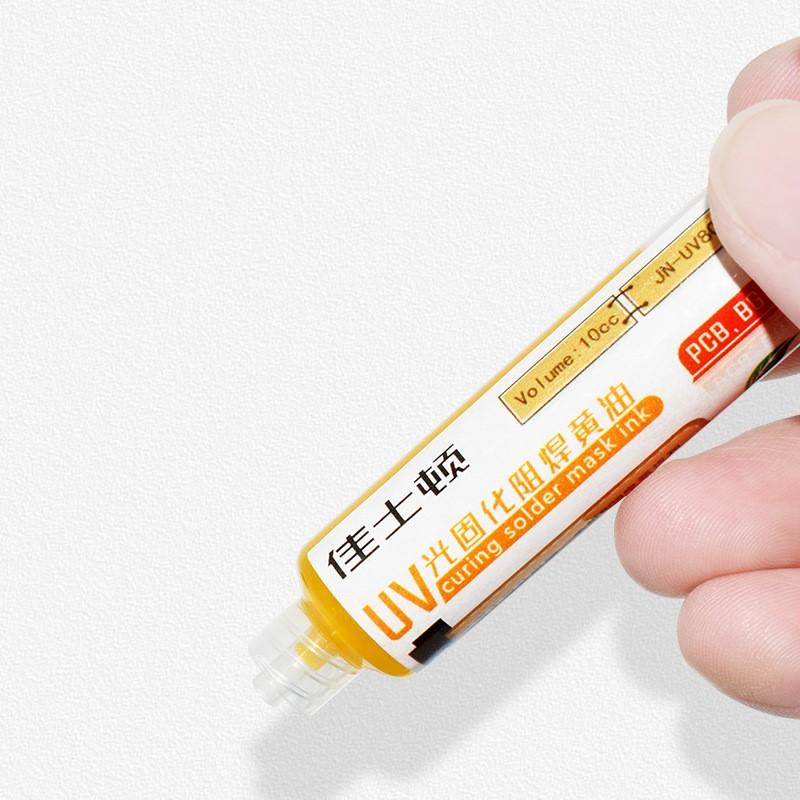 10 см3 УФ-отверждаемая паяльная маска паяльная паста чернила для печатных плат BGA изоляционная защитная паяльная паста флюсовое масло