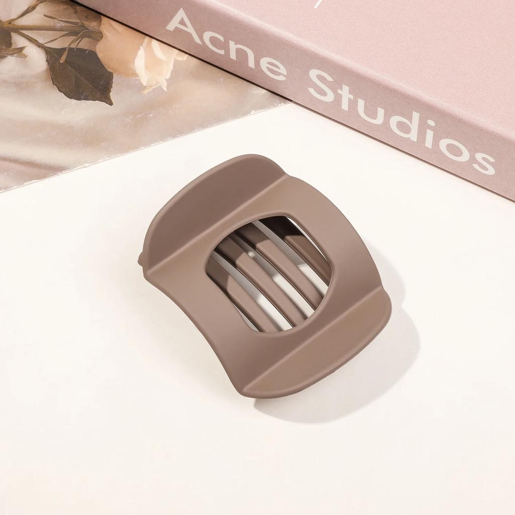 Новые большие и маленькие размеры заколки для волос из поликарбоната для женщин, нескользящие аксессуары для волос, винтажные заколки в форме утиного когтя, заколки для девочек