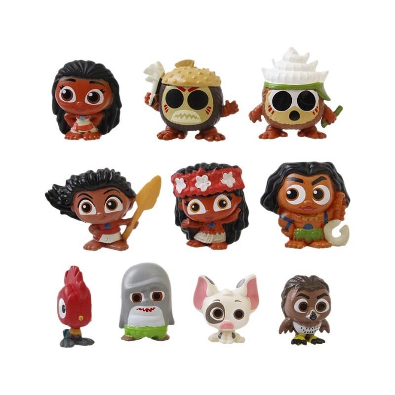 Pvc Series Moana Action Figures Model Toys Cartoon Desktop Gifts Decoration